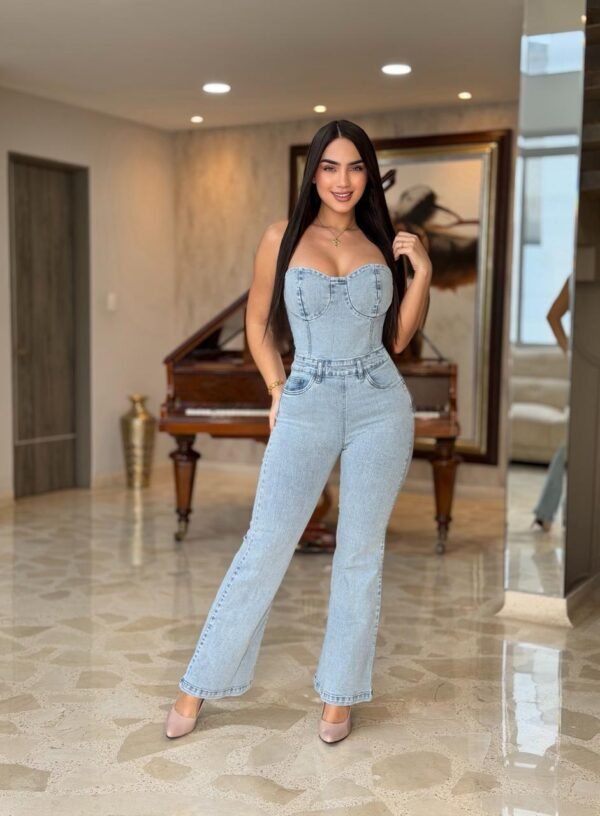 Enterizo Jeans Stretch