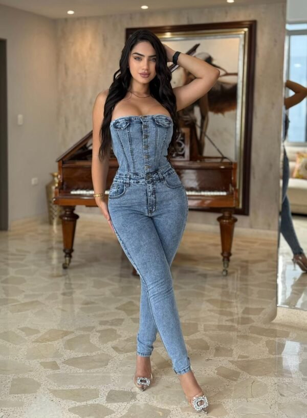 Enterizo Jeans Stretch